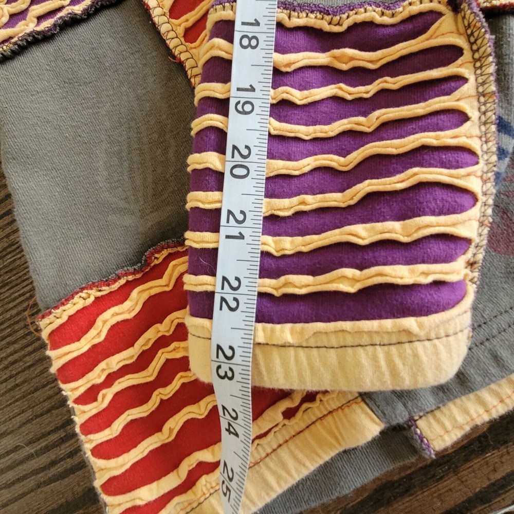 Rising International Multicolor Patchwork Jacket - image 7